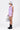 Cotton Poplin A-Line Sleeveless Top with Asymmetric Neck-Lavender - Genes Lecoanet Hemant