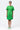 Cotton Poplin Easy Fit Dress With Pleated Flap Pocket-Spring Green - Genes Lecoanet Hemant