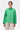 Cotton Poplin Oversized Shirt with Batwing Sleeves Spring Green - Genes Lecoanet Hemant