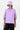 Cotton Poplin Straight Fit Top with Smocked Detail-Lavender - Genes Lecoanet Hemant
