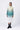 Crepe Turtle Neck Dress with Cell Degrade Print - Genes Lecoanet Hemant