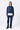 Cropped Chambray Jacket with Dart Details