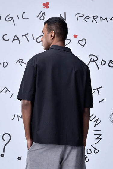 Cuban Rabbit Emboidery Relax Fit Shirt - Genes Online Store