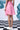 Deconstructed Stripe Skirt- Pink Coral - Genes Online Store