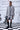 Drop Shoulder Wool Relax Fit Jacket- Pearl Grey - Genes Online Store
