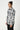 Easy Fit Button-Up Shirt in an All-Over Abstract Check Print - Genes Lecoanet Hemant