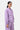 Easy Fit Lavender Cotton Drill Bomber Jacket with Drop Shoulders