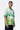 Easy Fit Men's Shirt With Tropical Landscape Print - Genes Lecoanet Hemant
