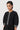 Easy Fit Round Neck Sweatshirt With Stylish Line Print - Genes Lecoanet Hemant