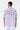 Easy Fit Shirt with Sailor Collar & Palm Stripe Print - Genes Lecoanet Hemant