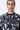 Easy Fit Sweatshirt with Genes Text and Aurora Print
