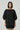 Women black designer relaxed top with embroidery, luxury casual wear India