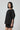 Black relaxed fit top women India with embroidered detailing, modern fashion