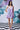 French Lavender Loose Fit Balloon Dress - Genes Online Store
