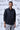 Garden Thread Embroidery Regular Fit Shirt- Black - Genes Online Store