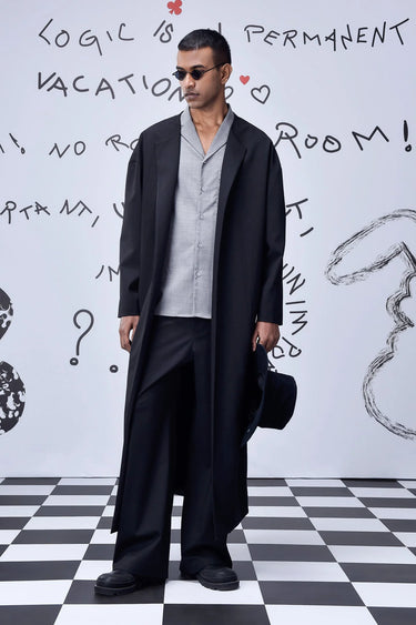 Genes Wool Oversized Outerwear - Genes Online Store
