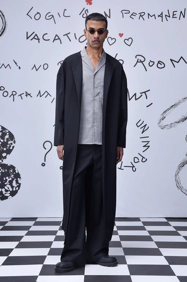 Genes Wool Oversized Outerwear - Genes Online Store