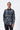 Giza Cotton Poplin Shirt with Aurora Print - Black