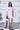 Ikkat Check Semi Fit Dress- Smoothie Pink - Genes Online Store