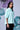 Ikkat Print Regular Fit Top - Lime Green - Genes Online Store