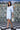 Labyrinth Print Semi Fit Wraparound- Light Blue - Genes Online Store