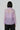 Elegant lavender sheer shirt for women with crisp cuffs, premium designer wear