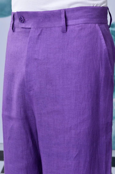 Lavender Linen Pants - Genes Online Store