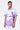 Light Linen Regular Fit Shirt with Landscape Print-Amethyst - Genes Lecoanet Hemant