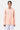 Light Linen Shirt with Hidden Stripe Details-Light Peach - Genes Lecoanet Hemant