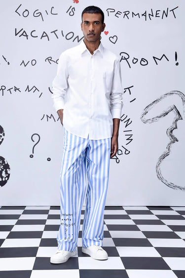 Malmal Formal Regular Fit Shirt- White - Genes Online Store