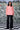 Malmal Lace up Relax Fit Top- Coral Peach - Genes Online Store
