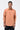 Men's Light Peach Cotton Poplin Regular Fit Button-Up Shirt - Genes Lecoanet Hemant