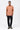 Men's Light Peach Cotton Poplin Regular Fit Button-Up Shirt - Genes Lecoanet Hemant