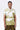 Men's Regular Fit Cotton Pique Polo with Contrast Tipping-Bright Olive - Genes Lecoanet Hemant