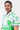 Men's Regular Fit Cotton Pique Polo with Contrast Tipping-Spring Green - Genes Lecoanet Hemant
