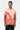 Men's Regular Fit Polo with Tropical Print-Light Peach - Genes Lecoanet Hemant