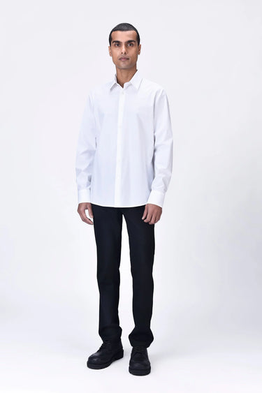 Men's Shirt with UV Flower Sticker on Back - Genes Lecoanet Hemant