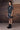 Midnight Ripple Twill Crepe Dress - Genes Online Store