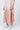 Modal V-Neck Dress with Cell Degrade Print - Melon Pink - Genes Lecoanet Hemant