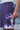 Navy viscose nylon shorts for women showing smooth breathable fabric texture