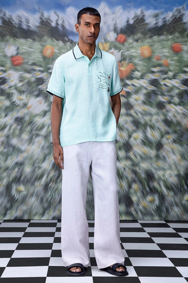 Nile Linen Polo - Genes Online Store