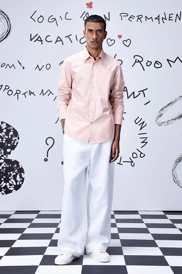 Overlapping Pocket Regular Fit Shirt - Genes Online Store