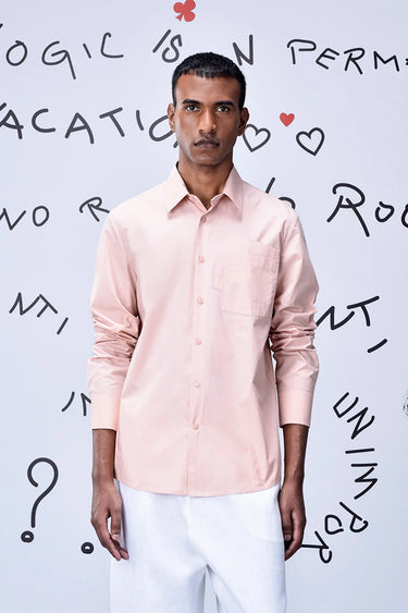 Overlapping Pocket Regular Fit Shirt - Genes Online Store