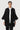 Oversized Button-Down Shirt with Artistic Stamp Print - Genes Lecoanet Hemant