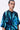 Oversized Cotton T-Shirt with UV Flower Print - Genes Lecoanet Hemant