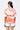 Oversized Landscape Print Crew Neck T-Shirt-Coral Orange - Genes Lecoanet Hemant