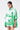 Oversized Monotone Landscape Print Shirt Mint Green - Genes Lecoanet Hemant