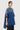 Oversized Round Neck Top with Placket - Genes Lecoanet Hemant