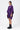 Oversized Shirt with Front Gathered Detail Amethyst - Genes Lecoanet Hemant