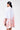 Oversized Shirt with Tropical Print and High-Low Hem White & Red - Genes Lecoanet Hemant